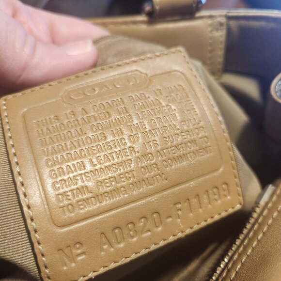 Vintage Coach Hampton handbag - Picture 5 of 6